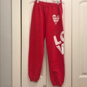 Peace Love World Sweatpants